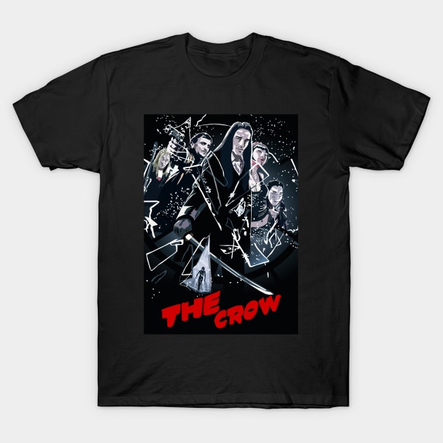 Crow City T-Shirt by TGprophetdesigns